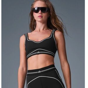 ALO Airbrush Heart Throb Bra (XS)